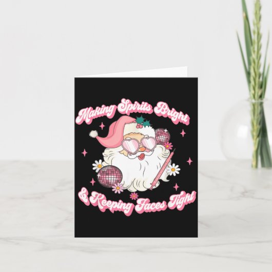 Making Srits Bright &amp; Keeng Faces Tight Christ Kaart (Voorkant)