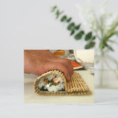 Making Sushi Briefkaart (Staand voorkant)
