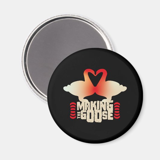 MAKING THE GOOSE BY MASANSER PIXELAT MAGNEET (Voorkant / Achterkant)