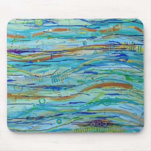 Making Waves Mousepad Muismat (Voorkant)