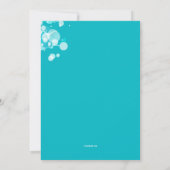 Making Waves Pool Party uitnodiging (Achterkant)