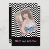 Making Waves Sweet 16 Livestream Verjaardag Kaart (Voorkant / Achterkant)