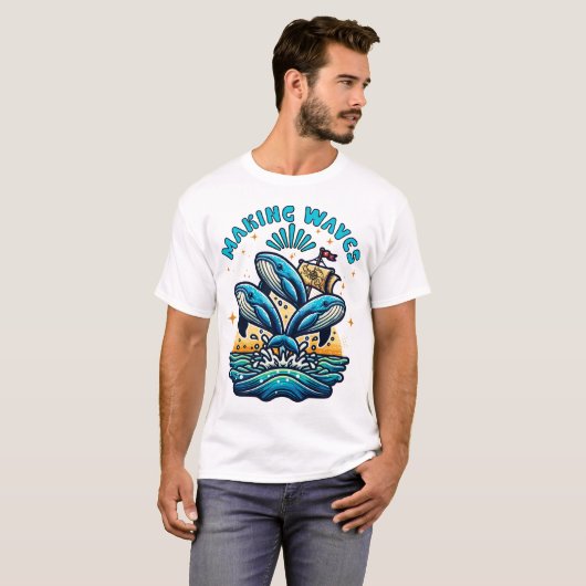 Making Waves T-shirt (Voorkant volledig)