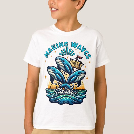 Making Waves T-shirt (Voorkant)
