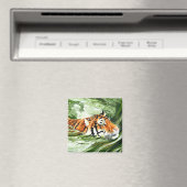 Making Waves - Zwemmen Tijger Magneet (Insitu (Vaatwasser))