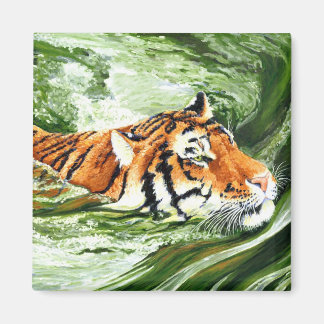 Making Waves - Zwemmen Tijger Magneet