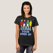 Making Your Mind Up - Bucks Fizz - Eurovisiesong T-shirt (Voorkant volledig)