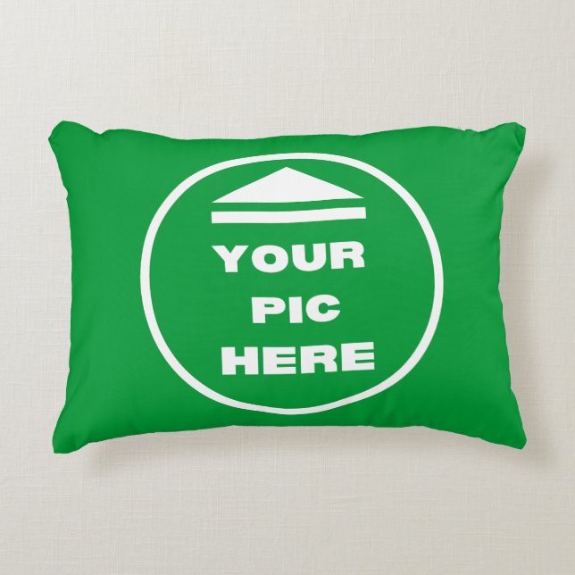 MAKKELIJK! Accent Pillow 12 "x 16"- polyester Aanp Accent Kussen (Voorkant)