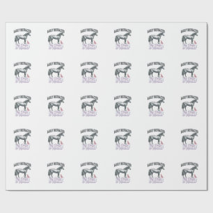 Makkelijk Afgeleid door Honden en Paarden Shirt On Cadeaupapier