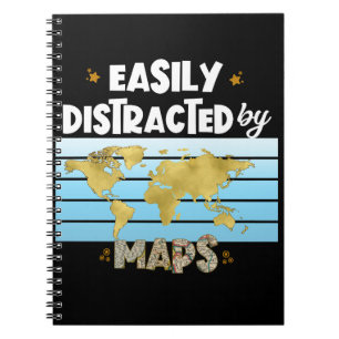 Makkelijk Afgelenkte Kaart Geografie Cartografie L Notitieboek