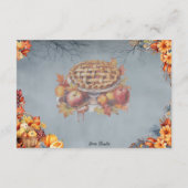 Makkelijk als Pie Blank Recept Kaart (Achterkant)