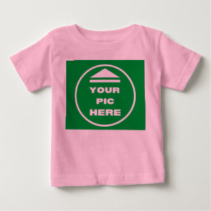 MAKKELIJK! Baby Fine Jersey T-shirt - Roze- Custom