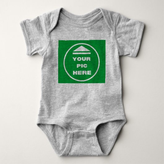 MAKKELIJK! Baby Jersey Bodysuit - Heather Grey - C (Voorkant)