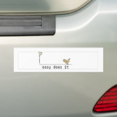 makkelijk bumpersticker (Op auto)