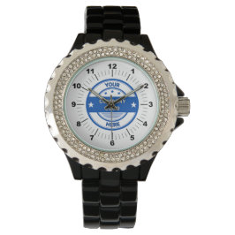 MAKKELIJK! Dames horloge - gepersonaliseerd - Rhin