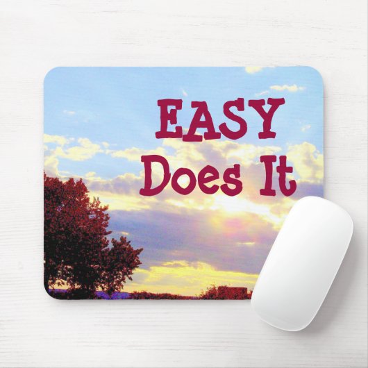 Makkelijk doet het "Radiance" mousepad Muismat (Met muis)