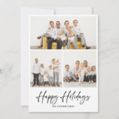 Makkelijk genoeg handschrift vakantiedagen kaart (Voorkant)