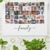 Makkelijk Maak Uw Eigen 108 Foto Aangepast Geperso Theedoek (Gevouwen)