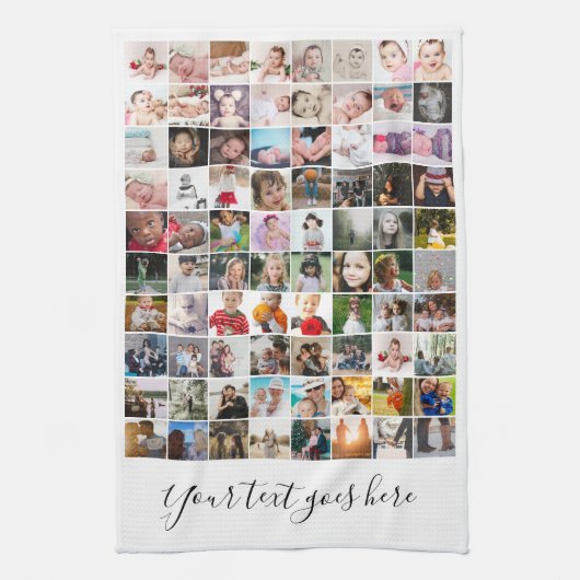 Makkelijk Maak Uw Eigen 80 Foto Aangepast Persoonl Theedoek (Verticaal)