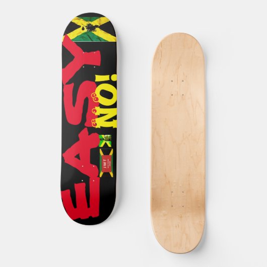 MAKKELIJK NEE! 21 cm Skateboard Deck (Voorkant)