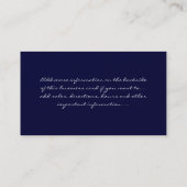 Makkelijk op een paddenstoeldesign 3 Fantastisch V Visitekaartje (Achterkant)