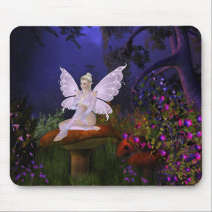 Makkelijk op een paddenstoeldesign 3 - Fantasy Mou Muismat