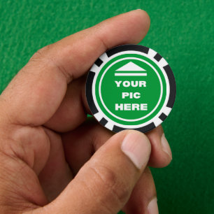 MAKKELIJK! Poker Chips - Zwart - Aangepast