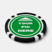 MAKKELIJK! Poker Chips - Zwart - Aangepast (Enkel)