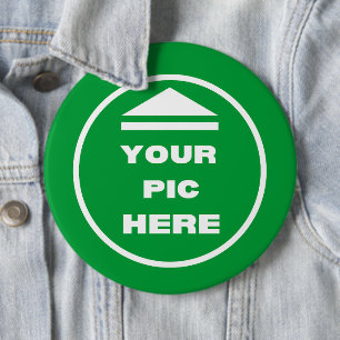 MAKKELIJK! Ronde Button - Kolossaal, 6 inch - Aang