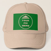 MAKKELIJK! Trucker Hat - Khaki - Aanpassen Pet (Voorkant)