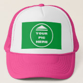 MAKKELIJK! Trucker Hat - Roze - Aanpassen Trucker Pet (Voorkant)