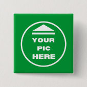 MAKKELIJK! Vierkante Button - 2 inch - Aangepast (Voorkant)