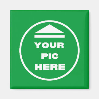 MAKKELIJK! Vierkante magneet - 2 inch - Aangepast