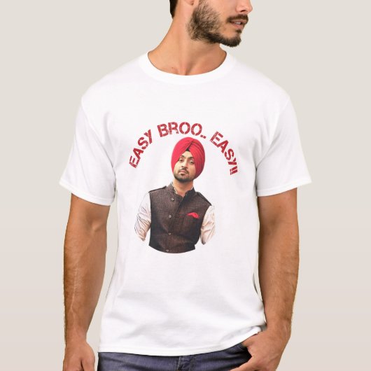 makkelijke broo DILJIT DOSANJH T-shirt (Voorkant)