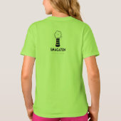 makkelijke grap t-shirt (Achterkant)