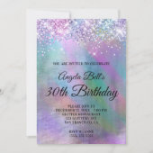 Makkelijke Iridescent Glitter Folie op zaterdag Kaart (Voorkant)