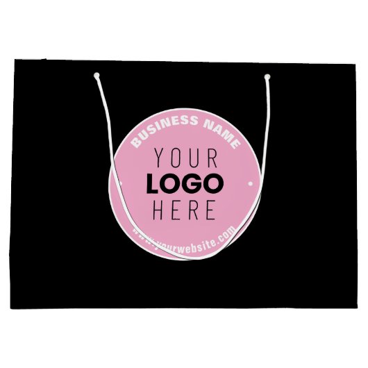 Makkelijke logo-vervanging & bewerkbare tekst | Ro Groot Cadeauzakje (Achterkant)