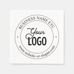Makkelijke logo-vervanging en aanpasbare tekst W Servet