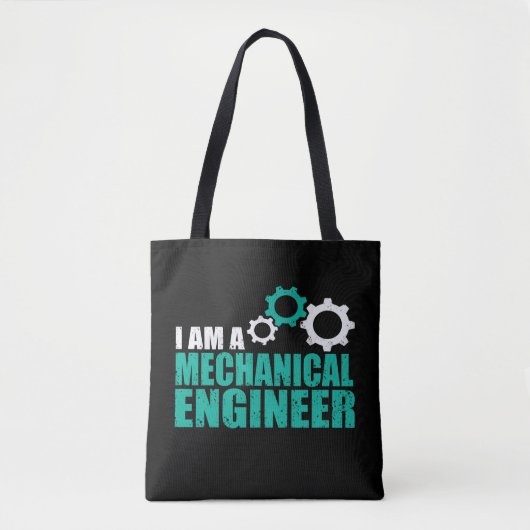 Makkelijke techniek grappige ingenieur tote bag (Voorkant)