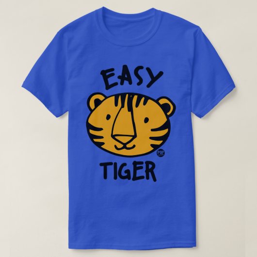 MAKKELIJKE TIJGER T-SHIRT (Design voorkant)
