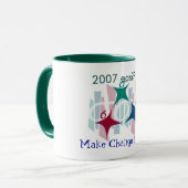 makkelijke winnaar, Make Change Happen, 2007 easiP Mok (Voorkant links)