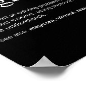 Makkers grap werk definitie poster (Hoek)