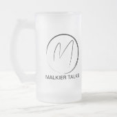 Maklier Talks 16oz Frosted Mok (Links)