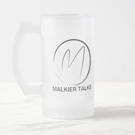 Maklier Talks 16oz Frosted Mok (Links)