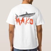 Mako Good Luck Blessing (Lucky-On-A-Boat) T-shirt (Achterkant)