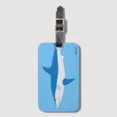 Mako Shark Bagagelabel (Voorkant (verticaal))