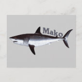 Mako Shark Briefkaart (Voorkant)