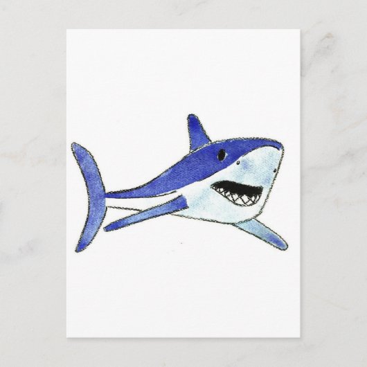 Mako Shark Briefkaart (Voorkant)