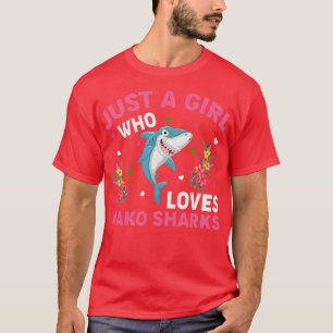 Mako Shark is alleen een meisje dat van Mako S hou T-shirt