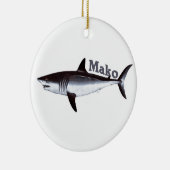  Mako Shark Keramisch Ornament (Rechts)